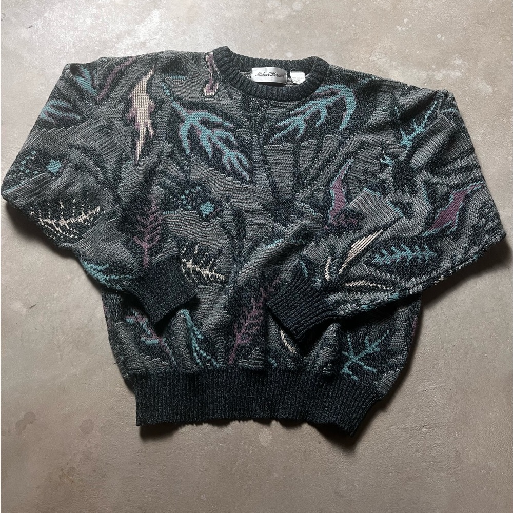 Vintage Patterned Sweater